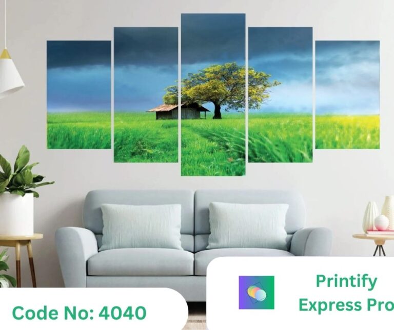 5 part In 1 Set Wall Canvas Art Ready to Hang for Living Room or Bedroom Home Decoration On Wall Canvas Painting Wall mate