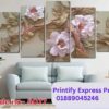 flower wall canvas