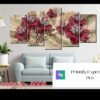 flower wall canvas